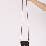 Chanel 2000 Lambskin Chocolate Bar Micro Crossbody