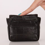 Chanel 2000 Lambskin Chocolate Bar Micro Crossbody