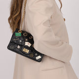 Limited Edition Chanel 2016 Calfskin Casino Lucky Charms 2.55 Reissue 224 Flap Bag
