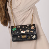 Limited Edition Chanel 2016 Calfskin Casino Lucky Charms 2.55 Reissue 224 Flap Bag