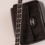 Chanel 2000 Lambskin Chocolate Bar Micro Crossbody
