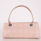 Dior Light Pink Perforated Cannage Leather East West Lady Dior Bag