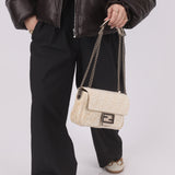 Fendi Chenille Zucca Baguette
