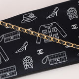 Chanel 2002 Coco Icons Symbol Canvas Pochette
