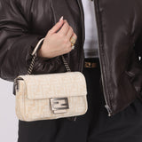 Fendi Chenille Zucca Baguette