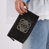 Loewe Anagram Studded Pouch