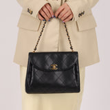 Chanel 1997 Lambskin Kelly Rounded Flap