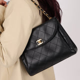 Chanel 1997 Lambskin Kelly Rounded Flap