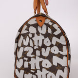 Limited Edition Louis Vuitton 2001 Stephen Sprouse Graffiti Speedy 30