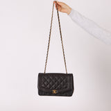 Chanel 1996 Lambskin Medium Diana 24K GP