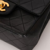 Rare Chanel 1990 Lambskin Bijoux Mini Square Flap 24k GP