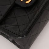 Rare Chanel 1990 Lambskin Bijoux Mini Square Flap 24k GP