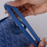 Goyard Reversible Sky Blue Mini Anjou Tote