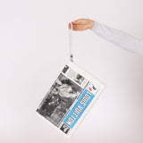 Limited Edition Louis Vuitton Newspaper Trompe L'oeil Clutch