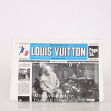 Limited Edition Louis Vuitton Newspaper Trompe L'oeil Clutch