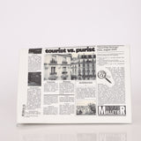 Limited Edition Louis Vuitton Newspaper Trompe L'oeil Clutch