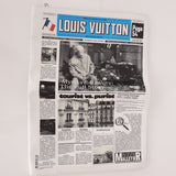 Limited Edition Louis Vuitton Newspaper Trompe L'oeil Clutch