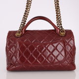 Chanel 2013 Calfskin Bordeaux Chain Shoulder Bag