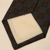 Celine Floral Silk Tie