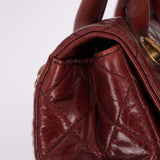 Chanel 2013 Calfskin Bordeaux Chain Shoulder Bag