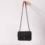 Limited Edition Chanel 2019 Medium Lambskin Pearl Quilted Flap Bag