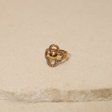 Louis Vuitton Crystal Flower Power Ring