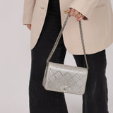 Chanel 2022 Crystal Studded Wallet on Chain
