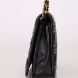 Chanel 2019 Paris-New York Lambskin Studded Wallet on Chain