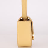 Celine Butter Yellow Mini Almond Claude Bag