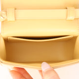 Celine Butter Yellow Mini Almond Claude Bag