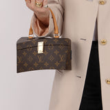 Limited Edition Louis Vuitton x Frank Gehry 2014 Monogram Twisted Box with Strap