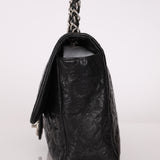 Chanel 2010 Calfskin Embossed Lucky Charms Symbol Flap Bag