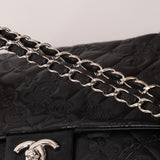 Chanel 2010 Calfskin Embossed Lucky Charms Symbol Flap Bag
