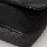 Chanel 2010 Calfskin Embossed Lucky Charms Symbol Flap Bag