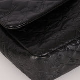 Chanel 2010 Calfskin Embossed Lucky Charms Symbol Flap Bag
