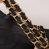 Chanel 1996 Calfskin Timeless Chunky Chain XL Tote 24K GP