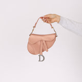Dior 2019 Satin Blush Mini Saddle