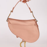 Dior 2019 Satin Blush Mini Saddle