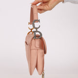 Dior 2019 Satin Blush Mini Saddle
