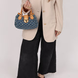 Louis Vuitton Monogram Denim Pleaty