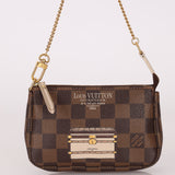 Louis Vuitton Damier Ebene Trunks and Locks Mini Pochette