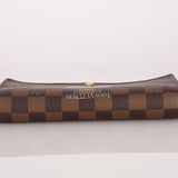 Louis Vuitton Damier Ebene Trunk Portefeuille Sarah Folded Wallet