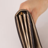 Louis Vuitton Damier Ebene Trunk Portefeuille Sarah Folded Wallet