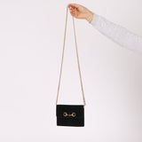 Gucci Suede Horsebit French Wallet