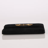 Gucci Suede Horsebit French Wallet