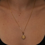 Hermès Clou de Selle Pendant with Chain