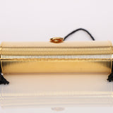 Ultra-Rare Fendi 1960s Gold Roma Coin Clasp Clutch