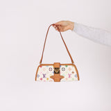 Limited Edition Louis Vuitton x Takashi Murakami Monogram Multicolor Shirley Pochette