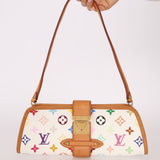Limited Edition Louis Vuitton x Takashi Murakami Monogram Multicolor Shirley Pochette