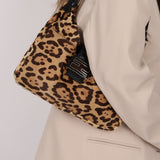 Fendi Ponyhair Jaguar Print Shoulder Bag